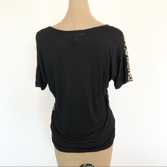 {Michael Kors} Gold Sequin Top - Picture 2 of 4